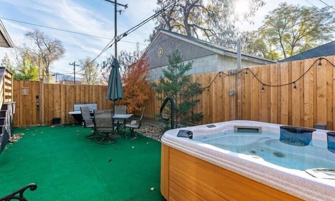 Liberty Wells House | Large Backyard w/Hot tub Minutes from Liberty Park!