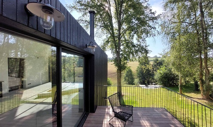 Braine-le-Comte House | Large cabin with wood fire and breathtaking view