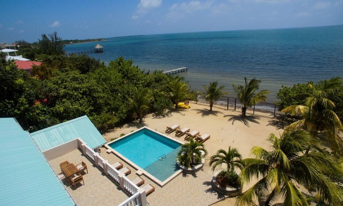 Surfside Villa | Large Oceanfront Villa with Pool, Close to Village