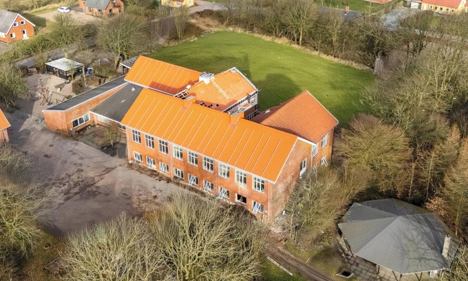 Erslev House | Large pool house with 15 bedrooms and lots of activity options.