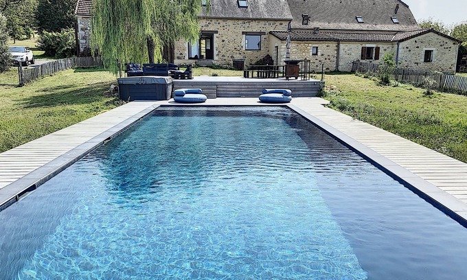 Orliaguet House | Large property with two houses - Périgord noir, heated swimming pool, SARLAT - LOT