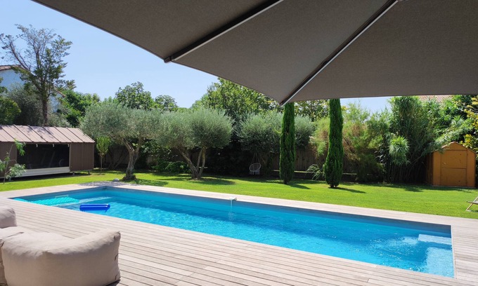 Le Cailar Villa | Large villa 220 m2 with swimming pool on 1200 m2 in Camargue near the sea