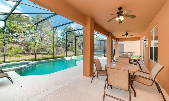 Watersong Villa | Last Minute Disney Getaway! Private Pool, Hot Tub & Games Room. Book Now! #27082
