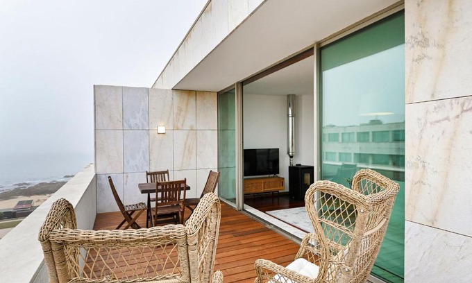 Leca da Palmeira Apartment | Leça Front Beach Luxury Penthouse