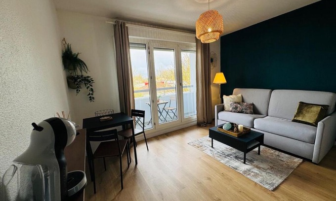 Gradignan Apartment | Le Bocal - Private Parking - Wi-Fi