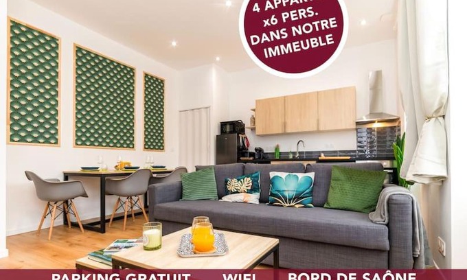 Tournus Apartment | Le Chardonnay - Locationtournus