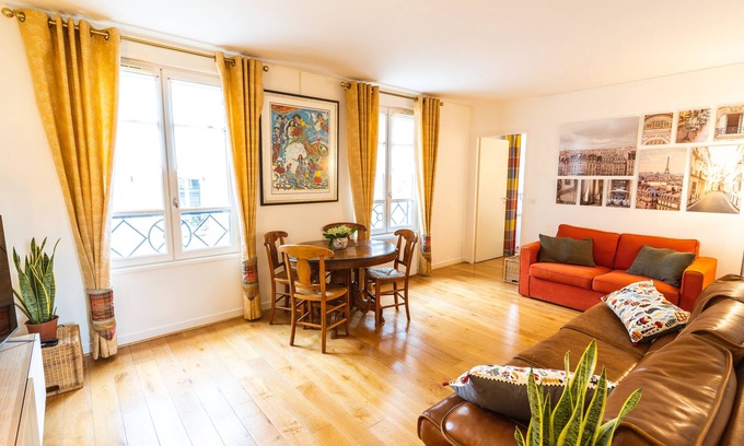 14th Arrondissement Apartment | Le Daguerre : Classic French Apartment on Trendy Rue Daguerre