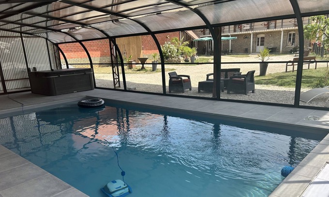 Villemoiron-en-Othe Apartment | Le domaine du Lavoir - Studio PISA sleeps 5 - Jacuzzi April to October