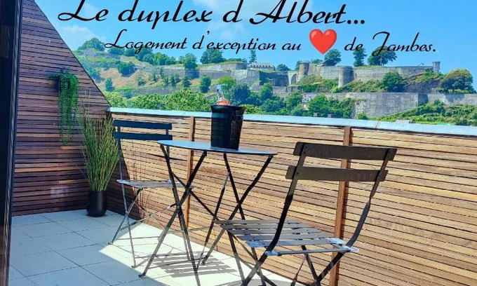 Jambes Apartment | Le duplex d'Albert logement d'exception à Namur