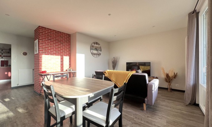 Trois Cocus - Borderouge - Croix-Daurade - Paleficat Apartment | Le Floral - 2p - Lumineux & Calme - Parking/Wifi