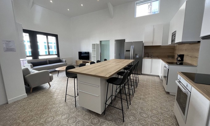 Republique Apartment | Le Galant - Centre - 18p - Rêve au Mans