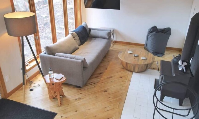 North Hatley Ski Chalet | Le Huard - Chalet rustique de luxe à North Hatley