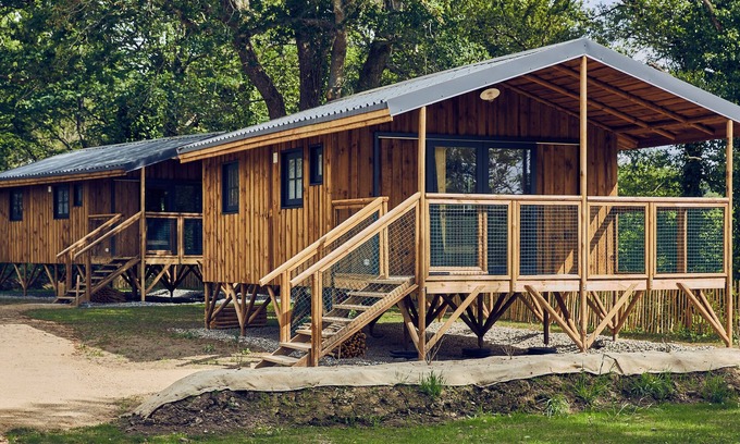 Plogastel-Saint-Germain Ski Chalet | LE JARDIN SAINT-GERMAIN Lodges & Events