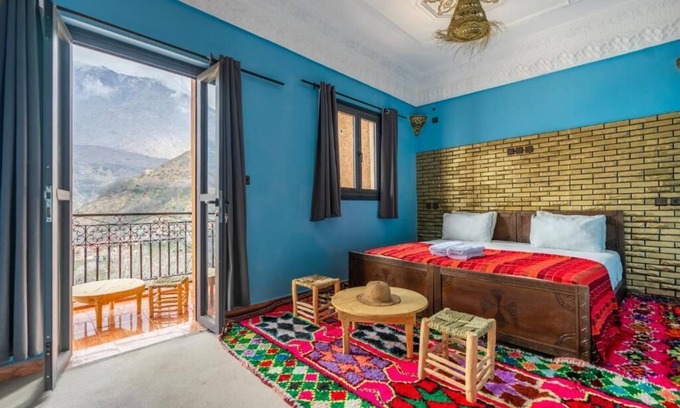 Imlil House | Le Reflet D'Imlil - Double or Twin Room with Mountain View