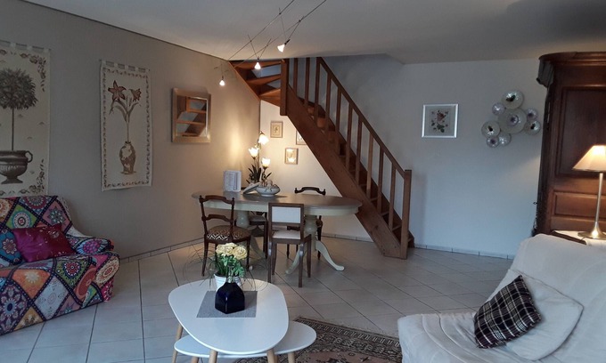 Tour-en-Sologne House | Le Repos-Duplex-Private Bathroom-Comfort-Garden view