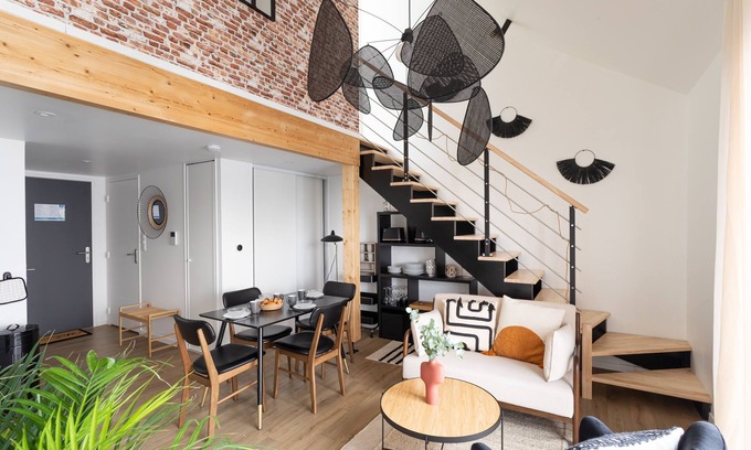 Fougeres - Sevigne Apartment | Le Saint Martin Bis - Bel appartement moderne et confortable