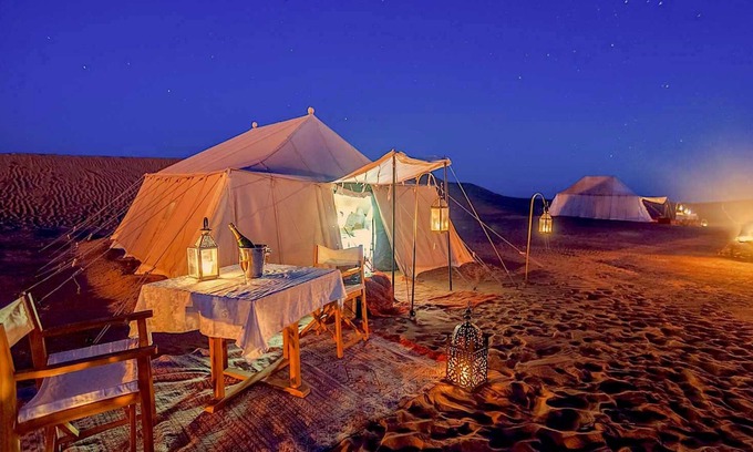 M'Hamid El Ghizlane RV Rental | Le Sand Luxury Camp Chegaga