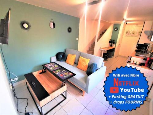 Montceau-les-Mines Apartment | Le T1 Confort - Au Coeur de Montceau
