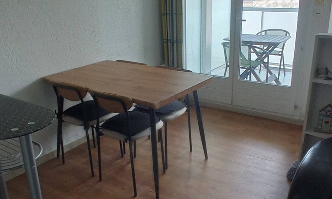 Le Touquet-Paris-Plage Apartment | Le Touquet studio cabin 2- 4 pers, pkg, golden triangle