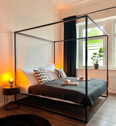 Zentrum-Nord Apartment | LE Vacation City Nord Apartment, Terrasse, Küche, Netflix, Free TV