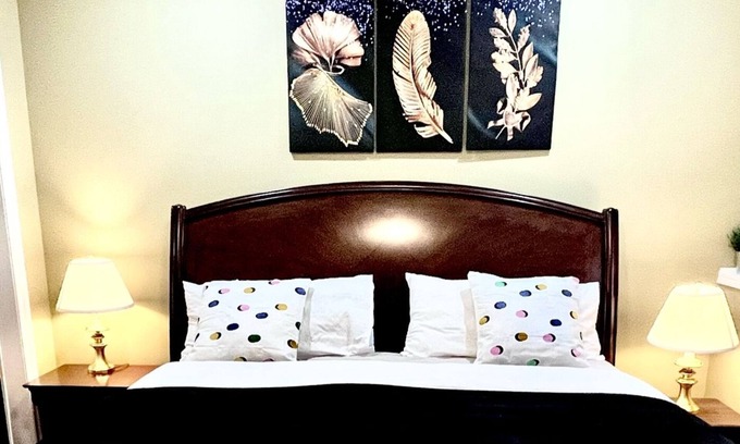 Southwest Calgary House | Legal Walkout suite with King-bed, Kitchen, Parking & Patio