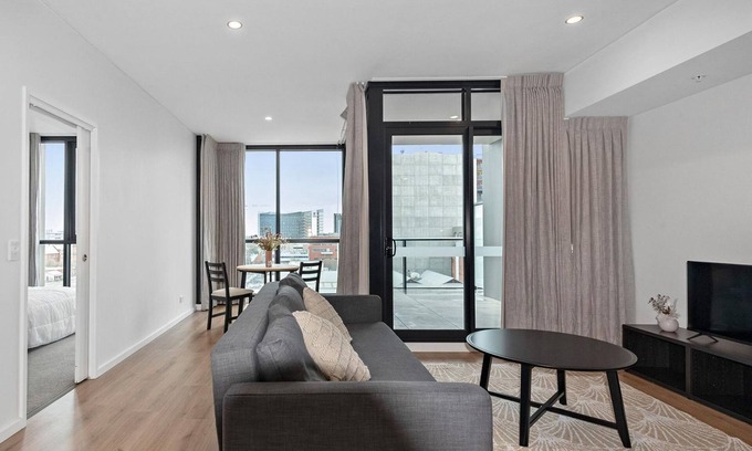 Adelaide Central Business District Apartment | Leilani - The West Franklin Panorama Apartment