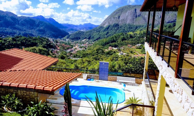 Nova Friburgo House | Leisure House with Pool