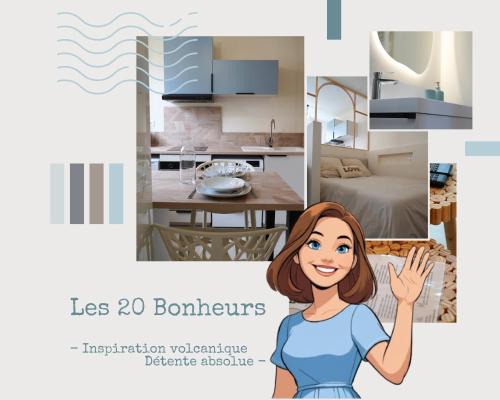 Aubiere Apartment | Les 20 bonheurs - Cosy pour 2 pers - Check-in 24-24