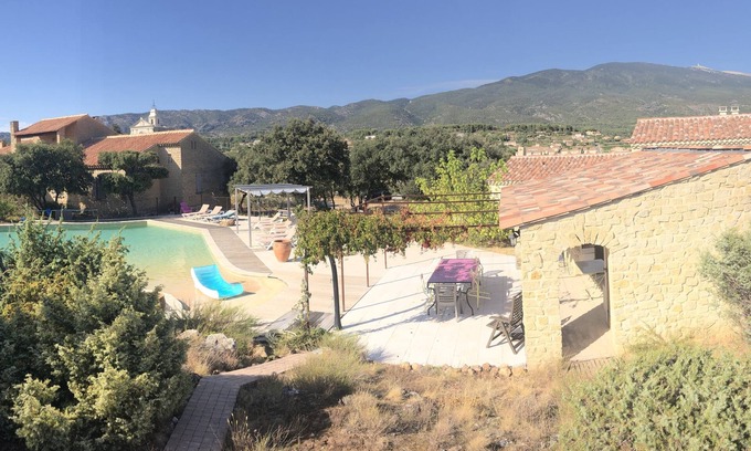 Bedoin Apartment | Les Balcons du Ventoux, Appartement Blanche