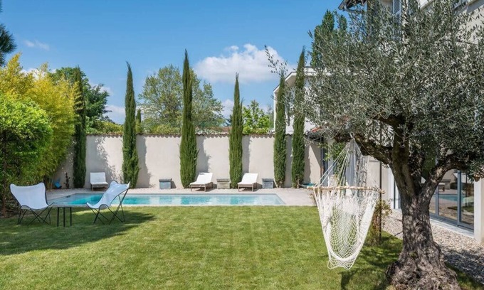 Tassin Villa | Les Cyprès - Amazing house with garden and pool