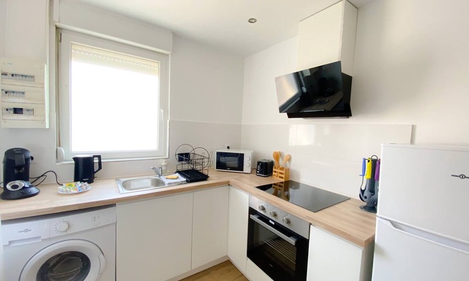 Bleriot-Plage Apartment | Les Dunes 2 appartement à deux pas de la plage