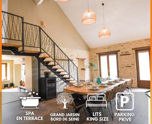 Buxeuil House | Les Rives Champenoises - Villa de charme et SPA