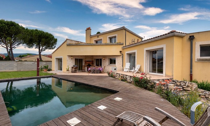 Montelimar House | Les Sylphides - Maison avec piscine