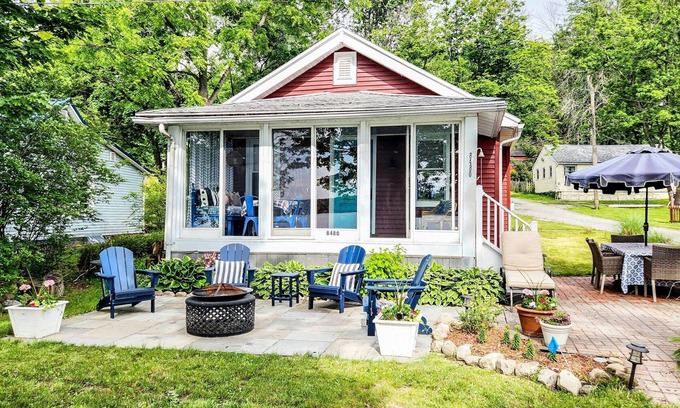 Honeoye House | Little Red Hideaway: Perfect Family Retreat!