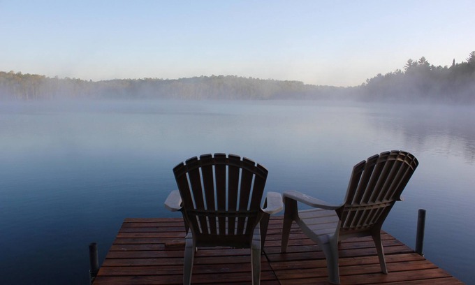 Grand Rapids Cabin | Little Trout Lake Cabin on the pristine Wabana Chain: Views, Wooded, Bunkhouse