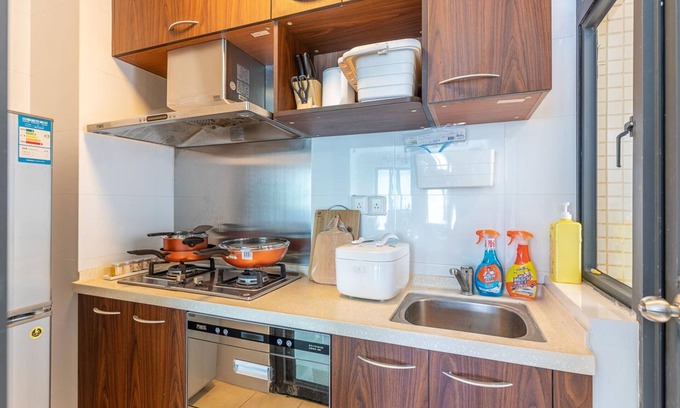 Xiangzhou District Apartment | Locals Boutique Apartment Huafa Plaza 8