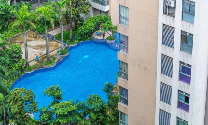 Xiangzhou District Apartment | Locals Boutique Apartment Huafa Plaza 30