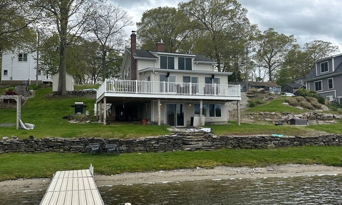 Coventry Lake House | Located on Coventry Lake. Walk out the back door and you are in the lake!