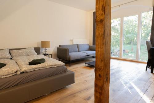 Mugeln Apartment | Loft Apartment mit großer Badewanne A