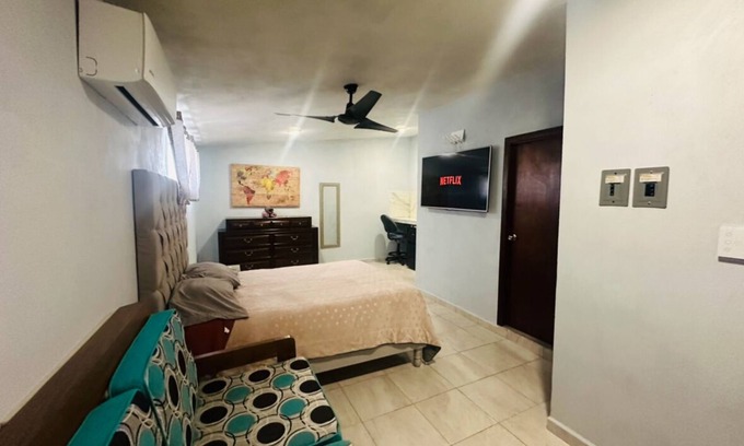 Ciudad Victoria Apartment | Loft Céntrico Smart Tv65", Acceso por Clave, Agua Caliente y A/c,