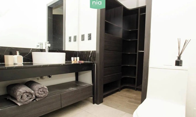 Zapopan Apartment | LOFT de Lujo - 2Hab, A/C, Sofa Cama - 2cajones privnn