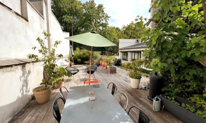 Charonne House | Loft familial avec grand jardin verdoyant