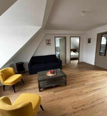 Wizernes Apartment | Loft moderne dominant la ville