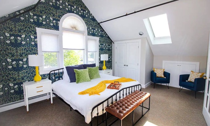 Gloucester Apartment | Loft on Main - DWTN, Beach, PVT Deck, Coffee Bar