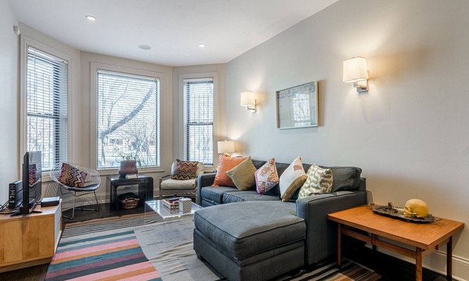 Logan Square Apartment | Logan Blvd Luxury! Enjoy the Well-Equipped Kitchen and Prime Location by AllSet Turnover