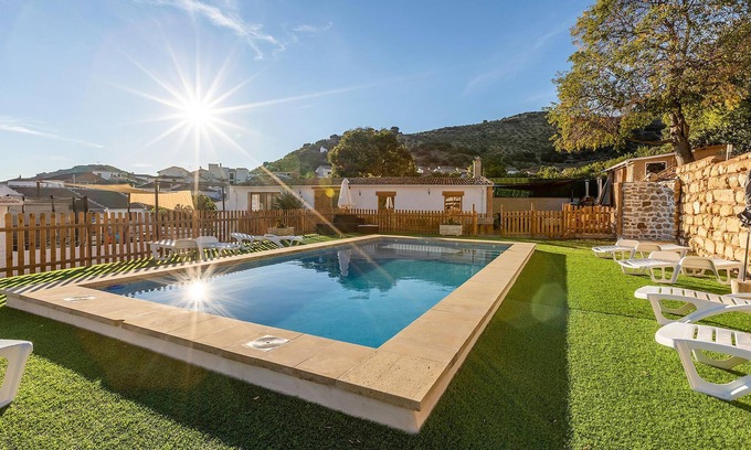 Frailes House | Look forward to a wonderful vacation in this spacious vacation home with private pool.