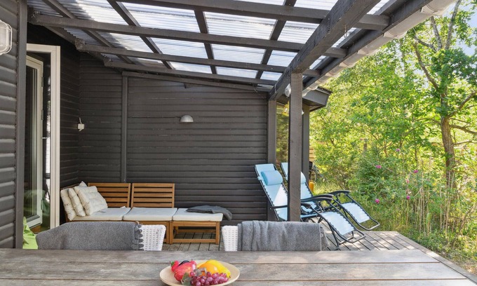 Smidstrup Strand House | Look forward to vacationing in this inviting cottage near the beach.