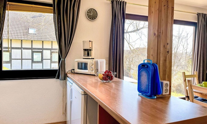 Frankenau House | Lovely apartment in villa for 4 people with WIFI, TV, terrace and pets allowed