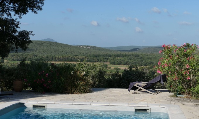Argelliers House | Lovely family home with large garden, swimming pool and view