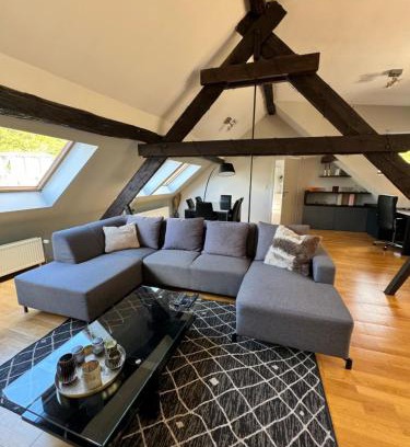 Chaudfontaine Apartment | Lovely loft for romantic getaway or family trip